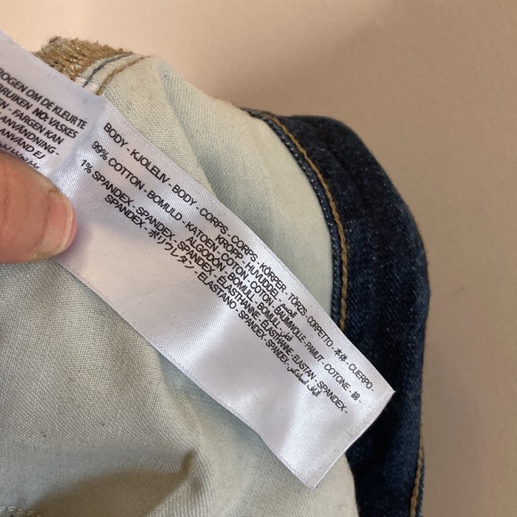 Ariat Jeans Mens 40 x 29 Blue M5 Straight Fit Leg Legacy Workwear HEMMED - Picture 13 of 14